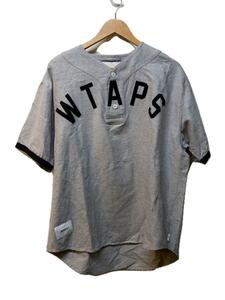 WTAPS◆半袖シャツ/2/コットン/GRY/221TQDT-SHM06