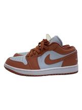 NIKE◆AIR JORDAN 1 LOW_エア ジョーダン 1 ロー/24cm/ORN/レザー_画像1