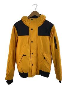 THE NORTH FACE◆NEWINGTON JACKET/ダウンジャケット/S/ナイロン/イエロー/ダブルジップ/NF0A3XDY