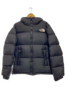 THE NORTH FACE◆NUPTSE HOODIE_ヌプシフーディー/XL/ナイロン/BLK/ND92331