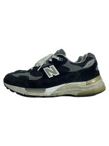 NEW BALANCE◆M992EB/USA製/ブラック/28cm/BLK