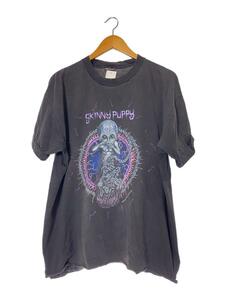 SKINNY PUPPY/リメイク品/バンドT/Tシャツ/-/コットン/BLK