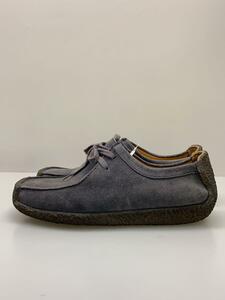 Clarks◆シューズ/UK9.5/GRY/スウェード/0914500679