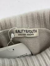 BEAUTY&YOUTH UNITED ARROWS◆タグ付/ウールカシミヤ ミドルゲージオフタートルニット/セーター/L/グレー/1213-699-3928_画像3