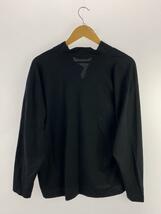 ISSEY MIYAKE MEN◆80s/筆タグ/カットソー/S/ウール/BLK/XM08269DC_画像2