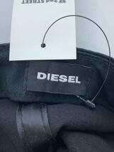 DIESEL◆キャップ/-/コットン/BLK/メンズ_画像5