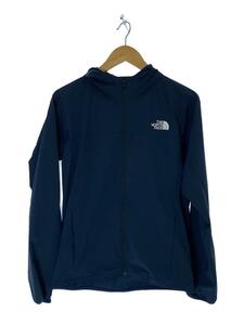 THE NORTH FACE◆MOUNTAIN SOFTSHELL HOODIE_マウンテンソフトシェルフーディ/L/ナイロン/NVY/無地