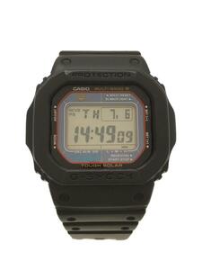 CASIO◆ソーラー腕時計_G-SHOCK/デジタル/-/BLK//