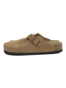 BIRKENSTOCK◆BOSTON/Soft Footbed/27cm/BEG/スウェード//