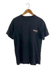 BALENCIAGA◆17AW/キャンペーンロゴ/Tシャツ/XS/コットン/BLK/508203 TWK28//