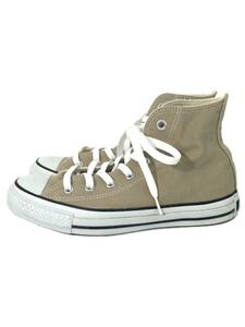 CONVERSE◆ハイカットスニーカー/24.5cm/BEG/1CL128//