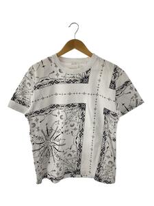 sacai◆Tシャツ/2/コットン/WHT/ペーズリー/20-02343M//