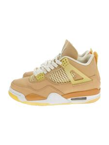 NIKE◆AIR JORDAN 4 RETRO_エアジョーダン 4 レトロ/23cm/BEG