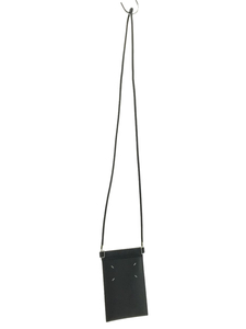 Maison Margiela◆ポーチ/ブラック/黒/無地/SA1VZ0002/Hanging Phone pouch/ショルダーバッグ