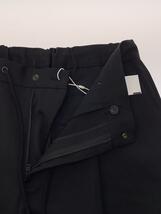 THE RERACS◆THE EASY SLACKS WIDE/スラックス/48/ウール/BLK/113241062_画像3