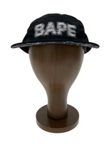 A BATHING APE◆キャップ/FREE/BLK/メンズ