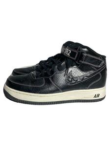 NIKE◆AIR FORCE 1 MID 07 LV8_エア フォース 1 ミッド 07 LV8/28cm/BLK