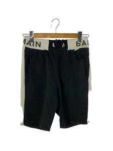 BALMAIN◆ショートパンツ/XS/コットン/BLK/毛玉有