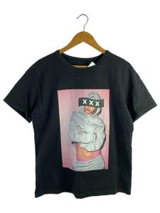 GOD SELECTION XXX◆Tシャツ/L/コットン/BLK