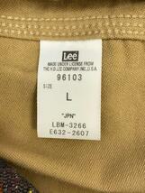 Lee◆リー/96103/AMERICANRAGCIE別注モールスキンショップコート/L/コットン/キャメル/無地_画像4