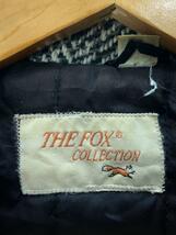 JCPenney◆80s/THE FOX/USA製/TWEED/ブルゾン/ウール/GRY/無地_画像3