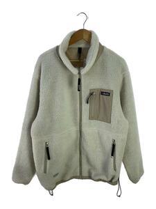 SILAS◆BOA FLEECE ZIP UP JACK/フリースジャケット/XL/ポリエステル/WHT