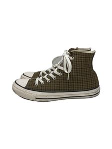 CONVERSE◆ハイカットスニーカー/25.5cm/BRW/キャンバス