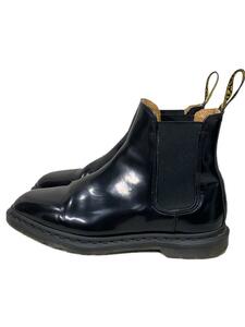 Dr.Martens◆サイドゴアブーツ/UK8/BLK/レザー/25031001