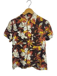 Hale Hawaii◆ボタン欠損/推定50s/アロハシャツ/XL/レーヨン/BRW