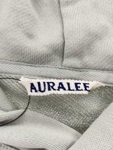 AURALEE◆パーカー/3/コットン/KHK/無地/A22SP01LU_画像3