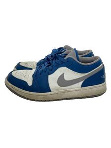 NIKE◆AIR JORDAN 1 LOW_エアジョーダン1 ロー/27cm/BLU