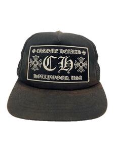 CHROME HEARTS◆キャップ/FREE/コットン/BLK/メンズ/2238-304-3327