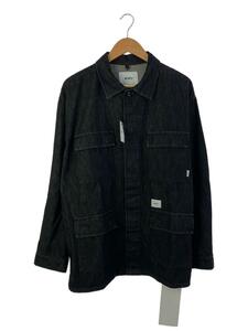 WTAPS◆Gジャン/L/コットン/ブラック/231WVDT-SHM02