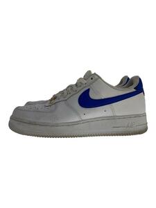 NIKE◆AIR FORCE 1 07 LOW/28cm/DM2845-100/White/Royal Blue