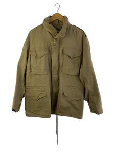 ALPHA INDUSTRIES◆ミリタリージャケット/M/ポリエステル/BEG