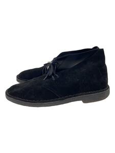 Clarks◆デザートブーツ/US11/BLK/スウェード/31691