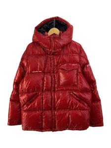 MONCLER◆ダウンジャケット/2/ナイロン/RED/無地/H209U1A00010 M2149