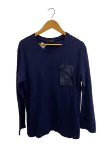 UNDERCOVERISM◆14AW/ナイロンポケットロンT/長袖Tシャツ/3/コットン/ネイビー/紺/N4802