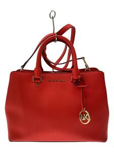 MICHAEL KORS◆ハンドバッグ/レザー/RED/35T9GS7S3L