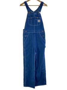 Carhartt◆WASHED DENIM BIB OVERALL/オーバーオール/32/デニム/IDG/R07-DST