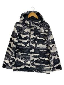 THE NORTH FACE◆WINTERPARK JACKET_ウィンターパークジャケット/S/ナイロン/GRY/カモフラ