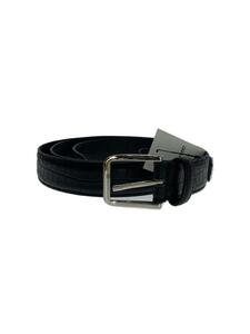 MAGLIANO◆STRAP BELT/レザー/ブラック