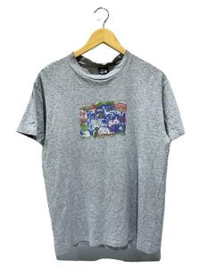 STUSSY◆Tシャツ/M/コットン/GRY