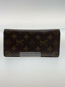 LOUIS VUITTON◆ポルト・フォイユ・ブラザ_モノグラム・キャンバス_BRW/PVC/BRW/モノグラム/レディース