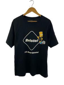 F.C.R.B.(F.C.Real Bristol)◆Tシャツ/XL/コットン/BLK/FCRB-190130