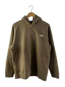 THE NORTH FACE◆MICRO FLEECE HOODIE_マイクロフリースフーディ/L/ポリエステル/ベージュ/NL72230