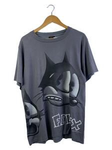 90s/FELIX/キャラクターTシャツ/L/コットン/GRY