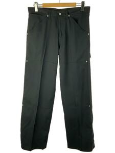 DAIRIKU◆スラックスパンツ/31/ポリエステル/BLK/23AW P-11/painterpressed pants