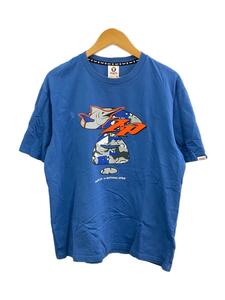 AAPE BY A BATHING APE◆Tシャツ/XL/コットン/BLU