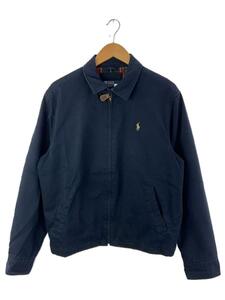 POLO RALPH LAUREN◆スイングトップジャケット/M/コットン/NVY/MNBLOTWM5A00036